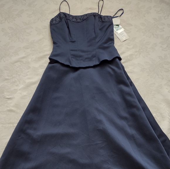 New🎀Mori Lee Madeline Gardner embroidered corset lace up maxi gown - Picture 12 of 13